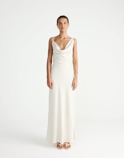 Adley Maxi Dress (Oat)