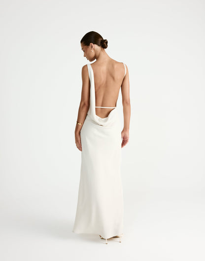 Adley Maxi Dress (Oat)