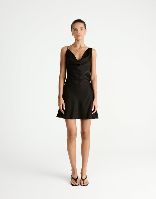 Adley Mini Dress (Black)