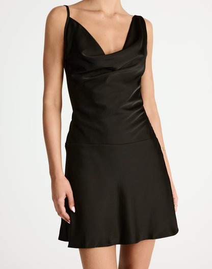Adley Mini Dress (Black)