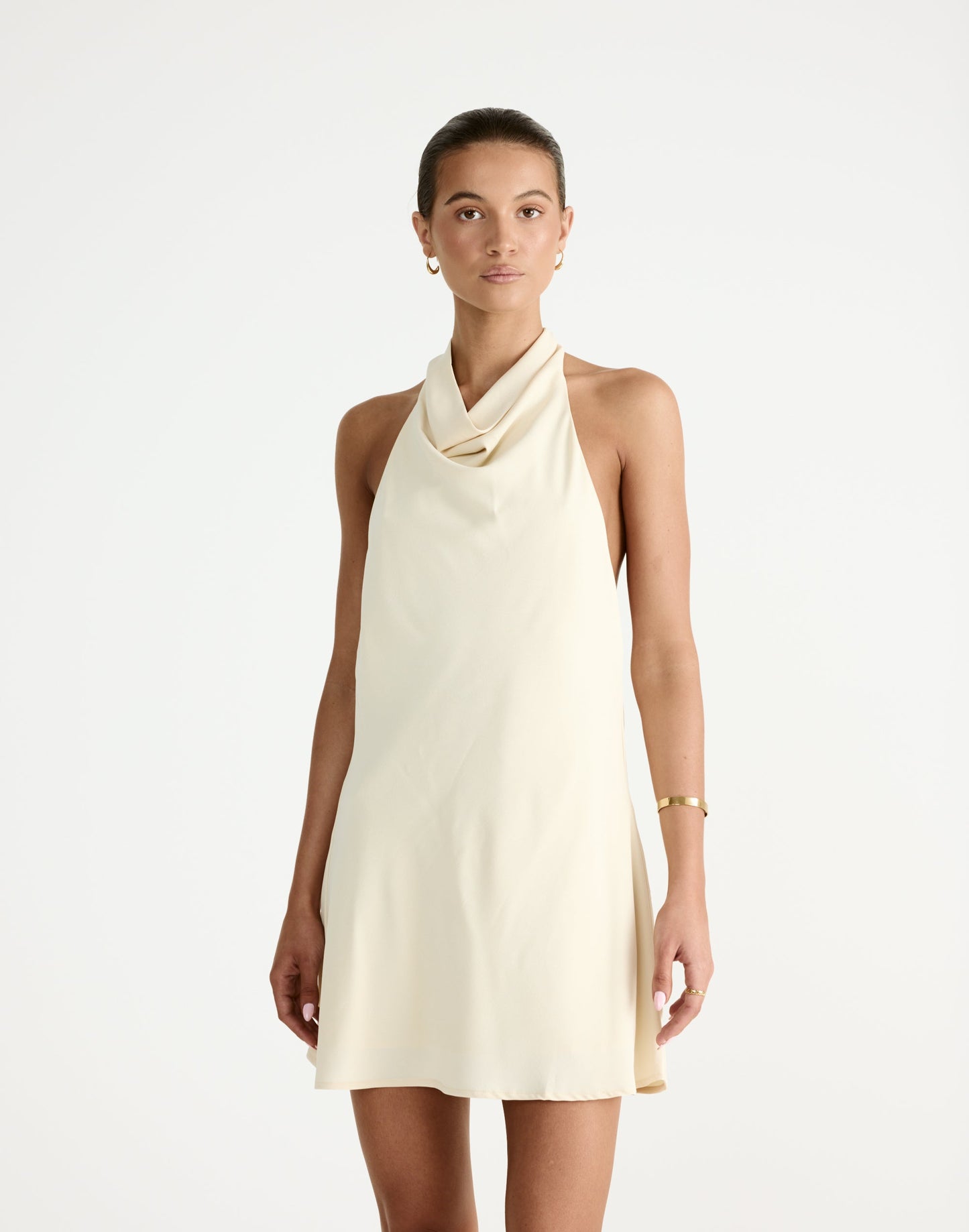 Flynn Mini Dress (Butter)