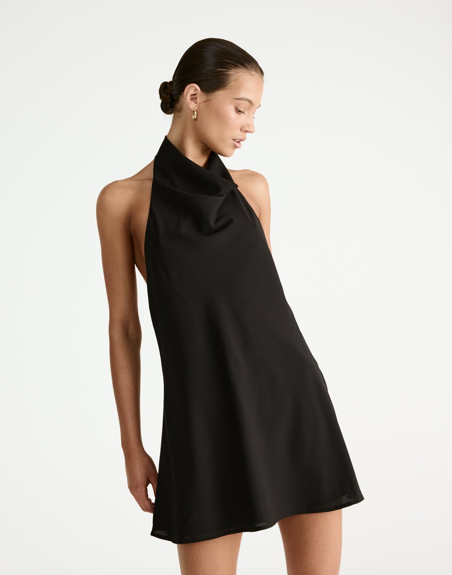Flynn Mini Dress (Black)