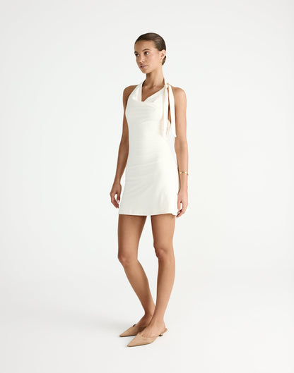 Jairo Mini Dress (Oat)