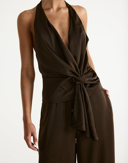 Belinda Top (Chocolate)