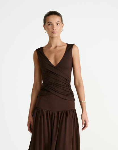 Cory Top (Chocolate)