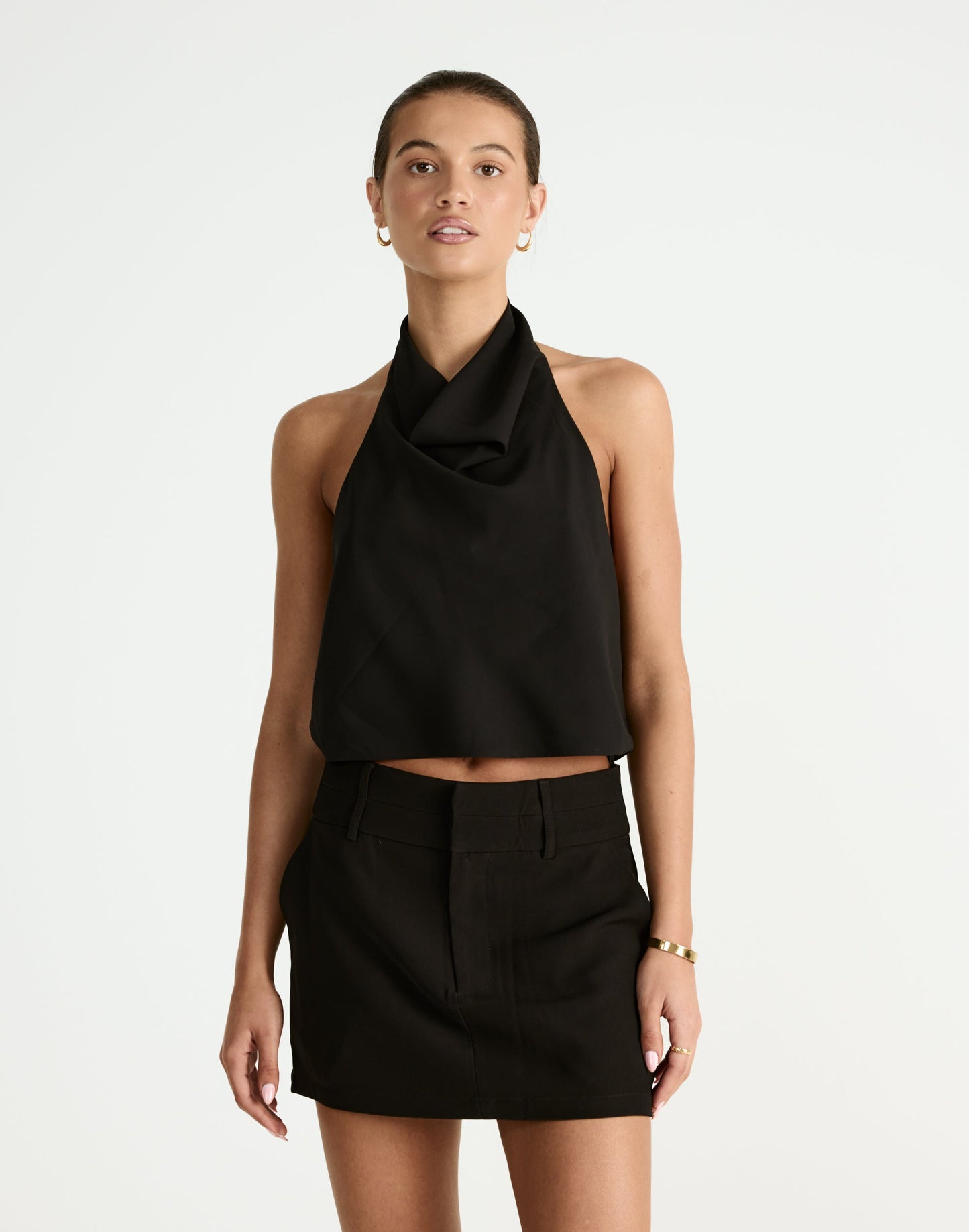 Aster Mini Skirt (Black)