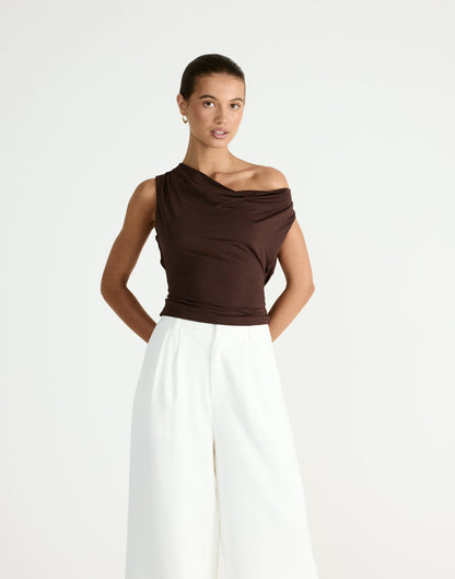 Granger Top (Chocolate)