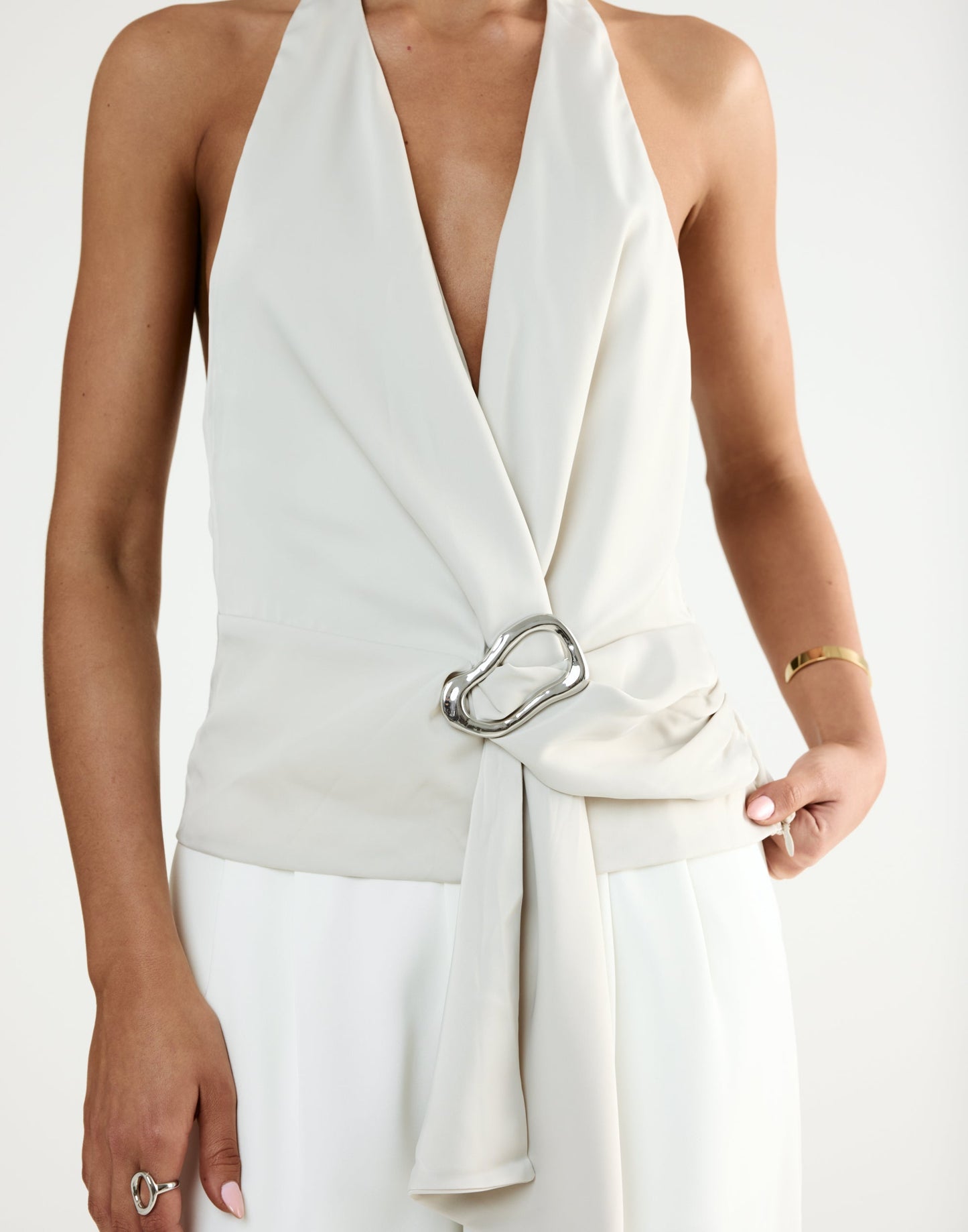 Tayla Brooch (Silver)