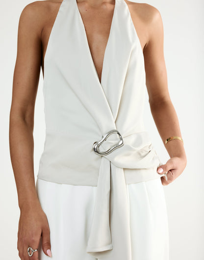 Tayla Brooch (Silver)