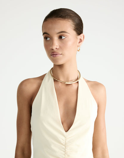 Celestine Necklace (Gold)