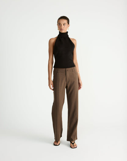 Idris Pants (Chocolate)