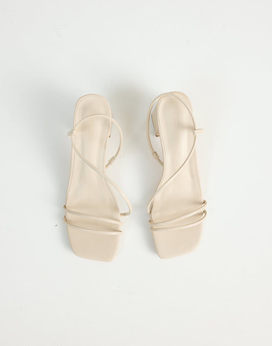 Yelda Heels (Macadamia) - By Billini