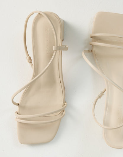 Yelda Heels (Macadamia) - By Billini