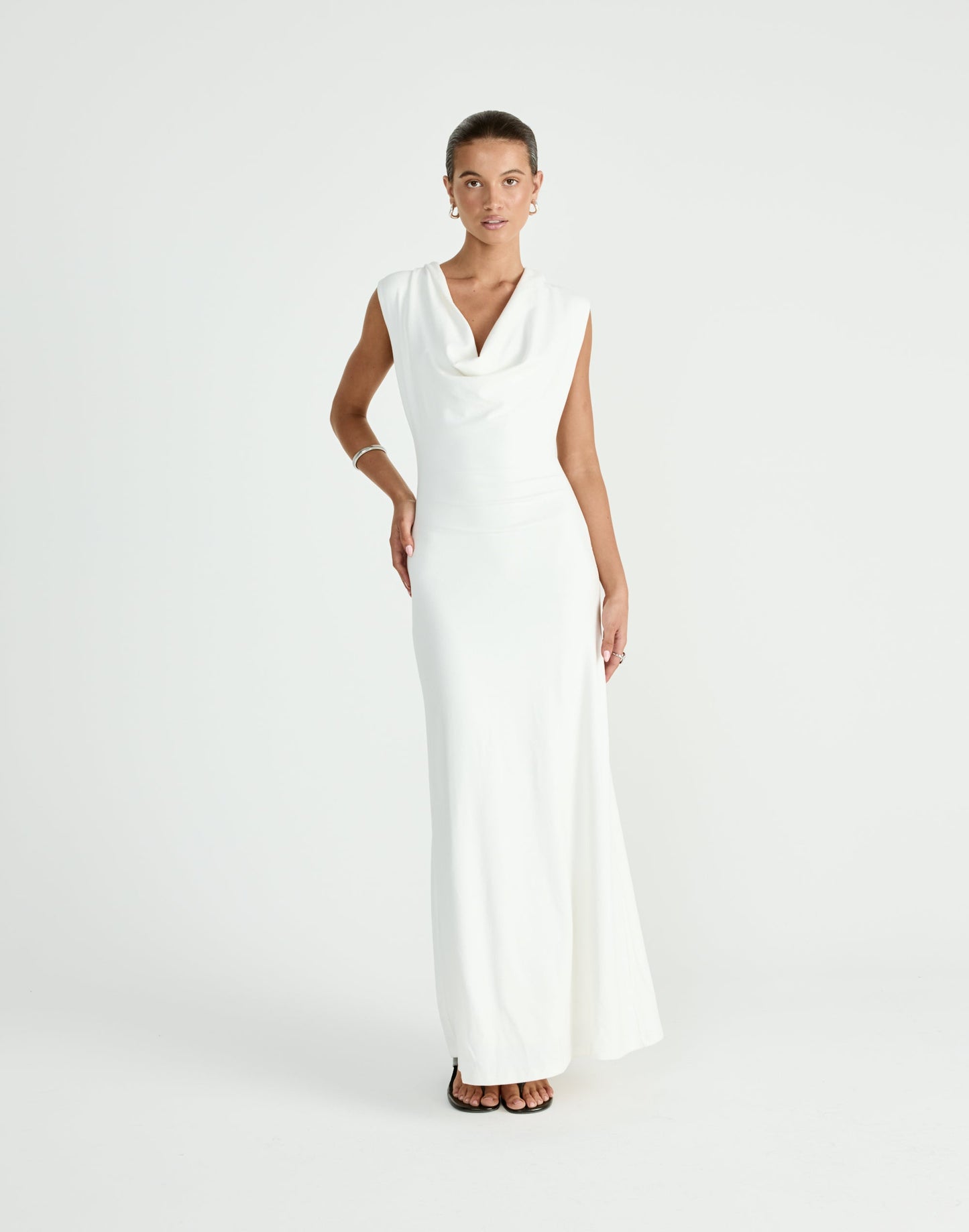 Arena Maxi Dress (Off White)