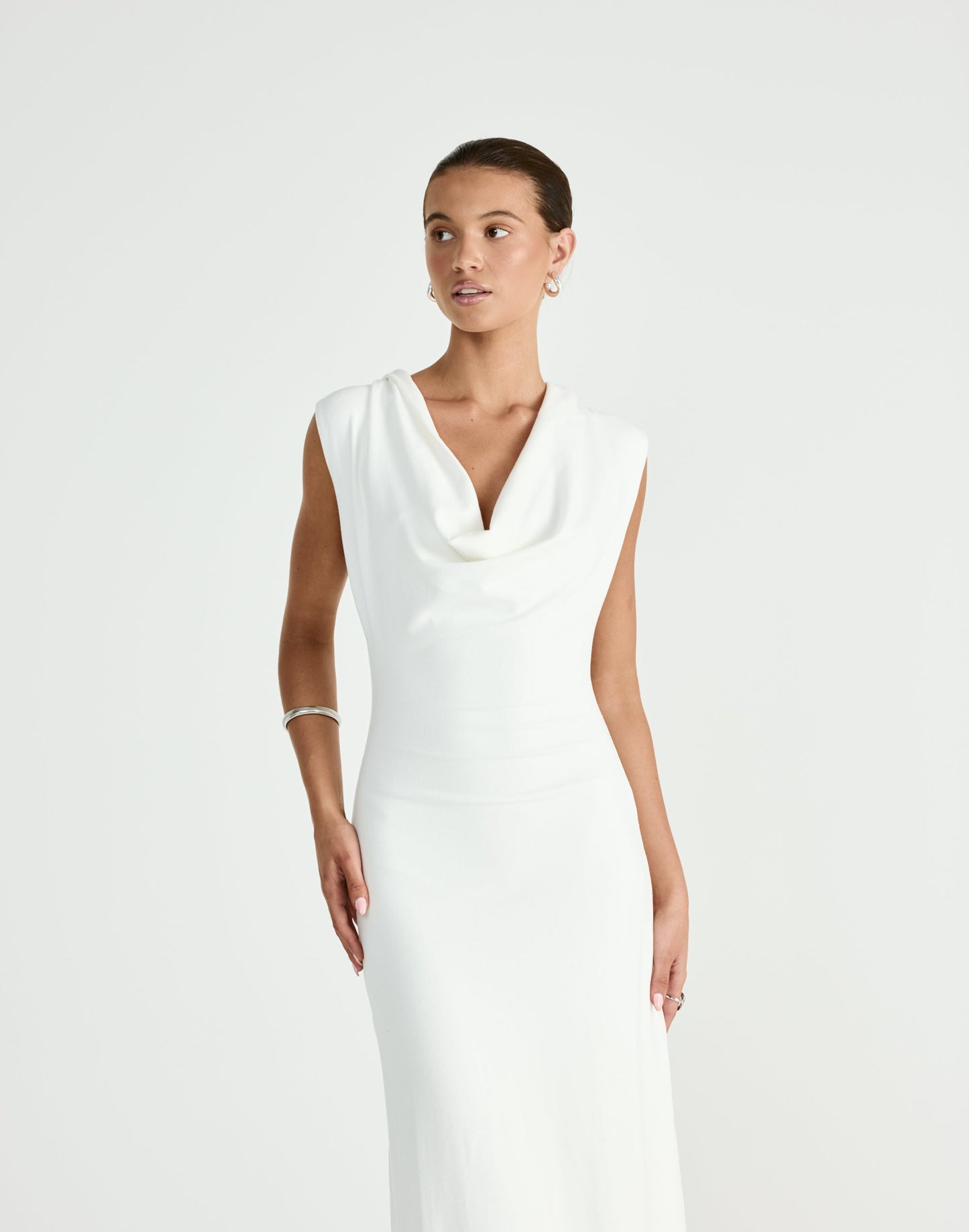 Arena Maxi Dress (Off White)