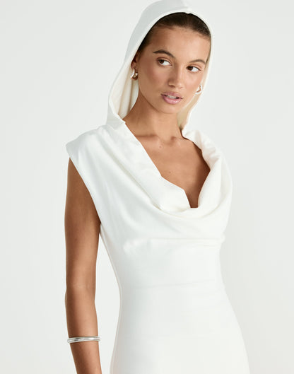 Arena Maxi Dress (Off White)