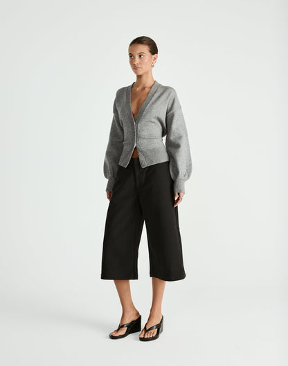 Vespera Cardigan (Slate)