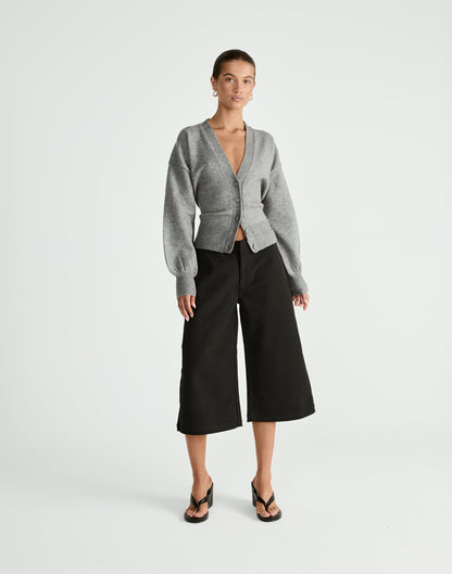 Symphony Midi Pants (Black)