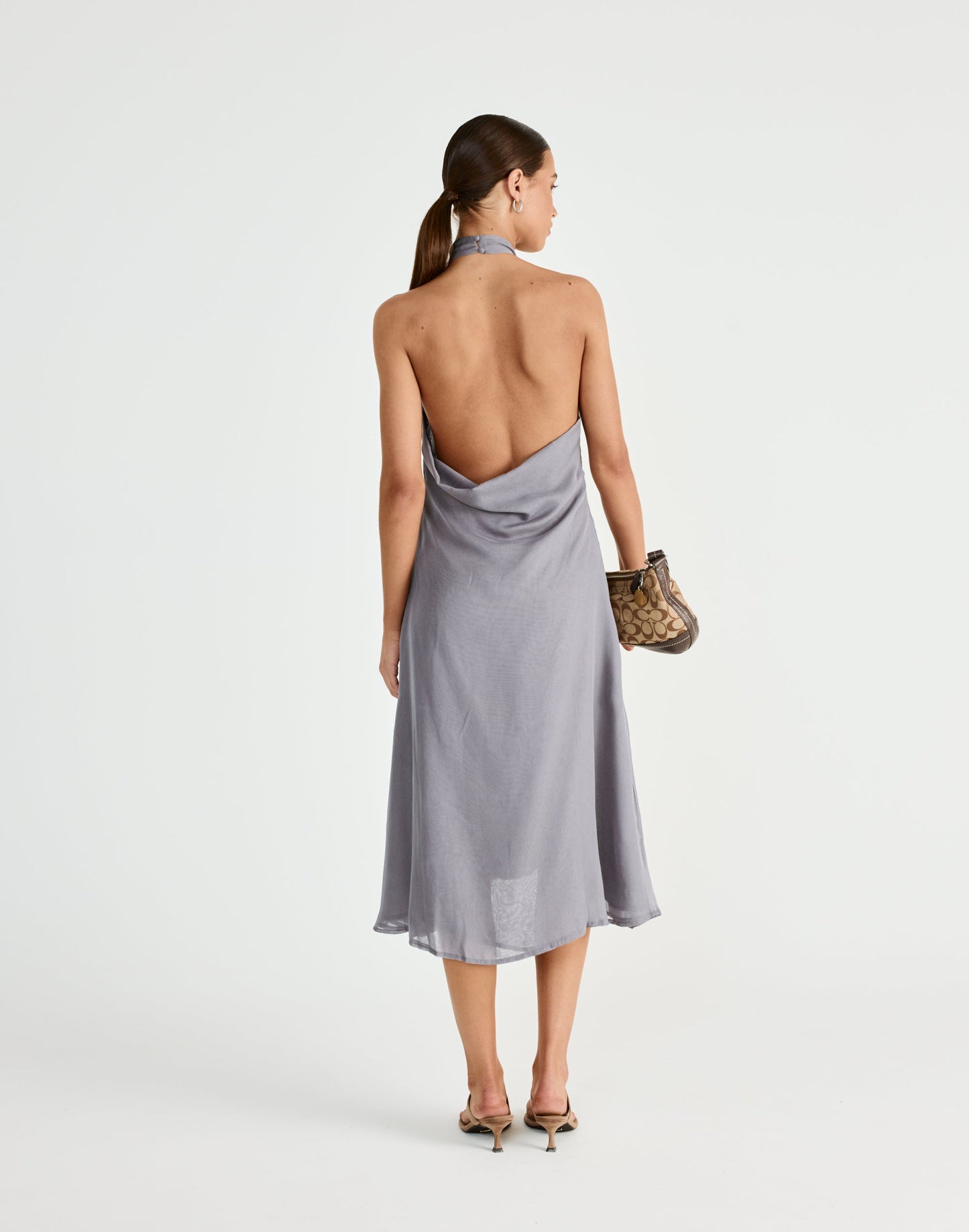 Merritt Midi Dress (Cloudy)