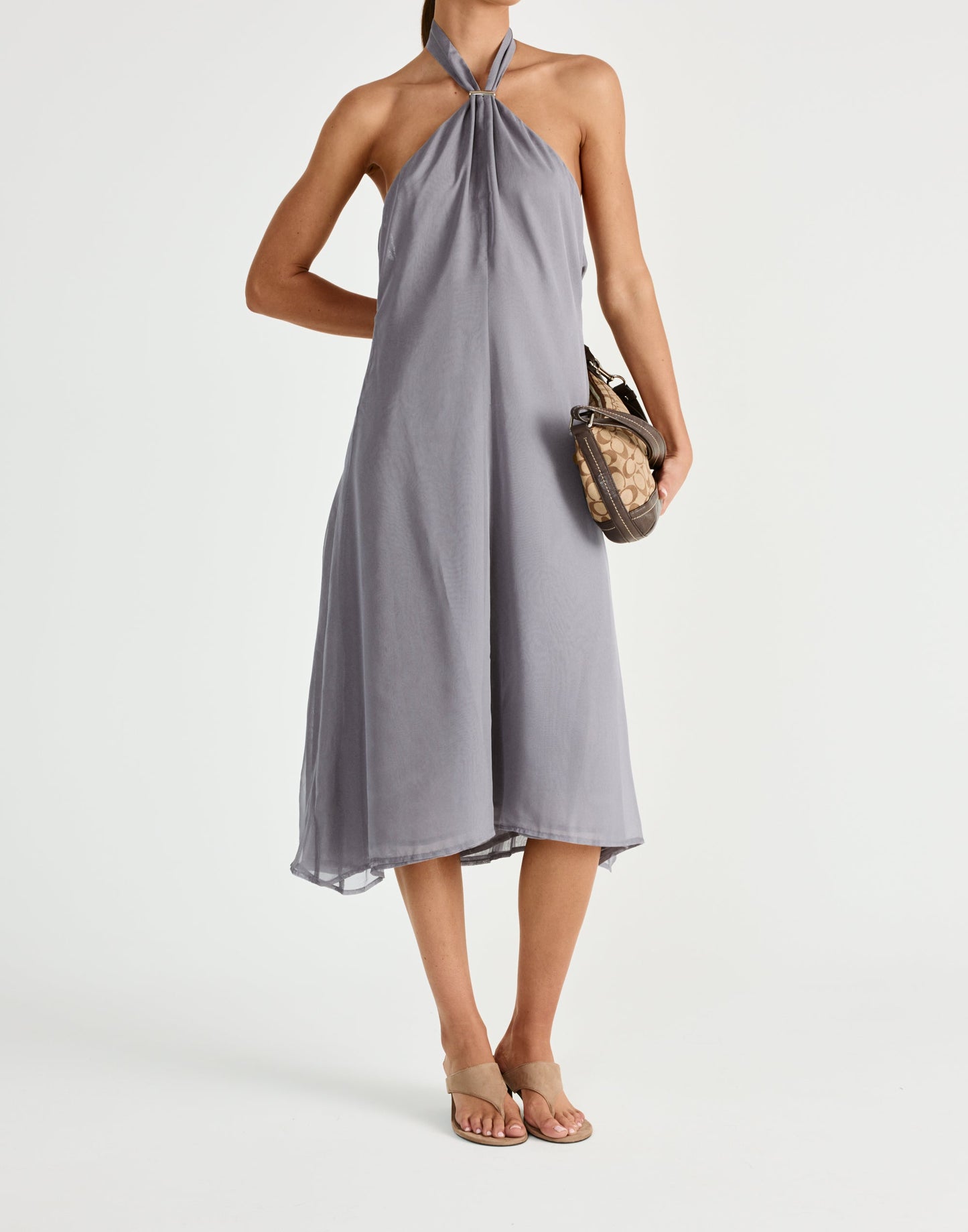 Merritt Midi Dress (Cloudy)