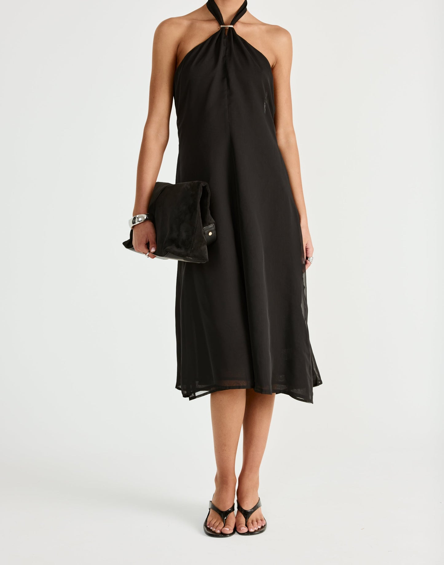 Merritt Midi Dress (Black)
