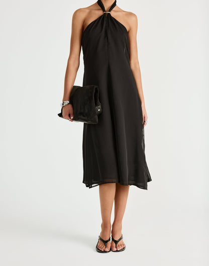 Merritt Midi Dress (Black)