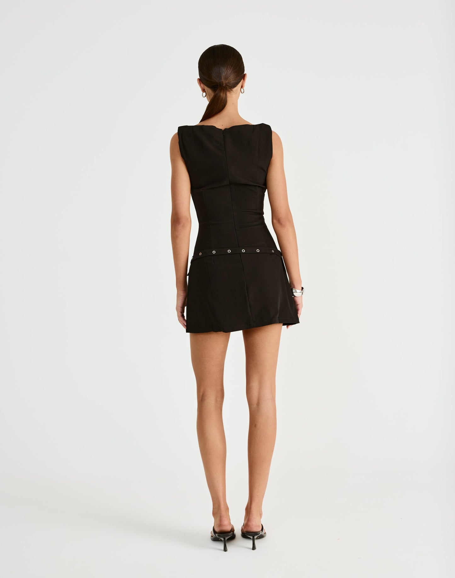 Artie Mini Dress (Black)