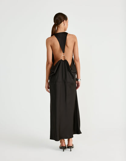 Dakari Maxi Dress (Black)