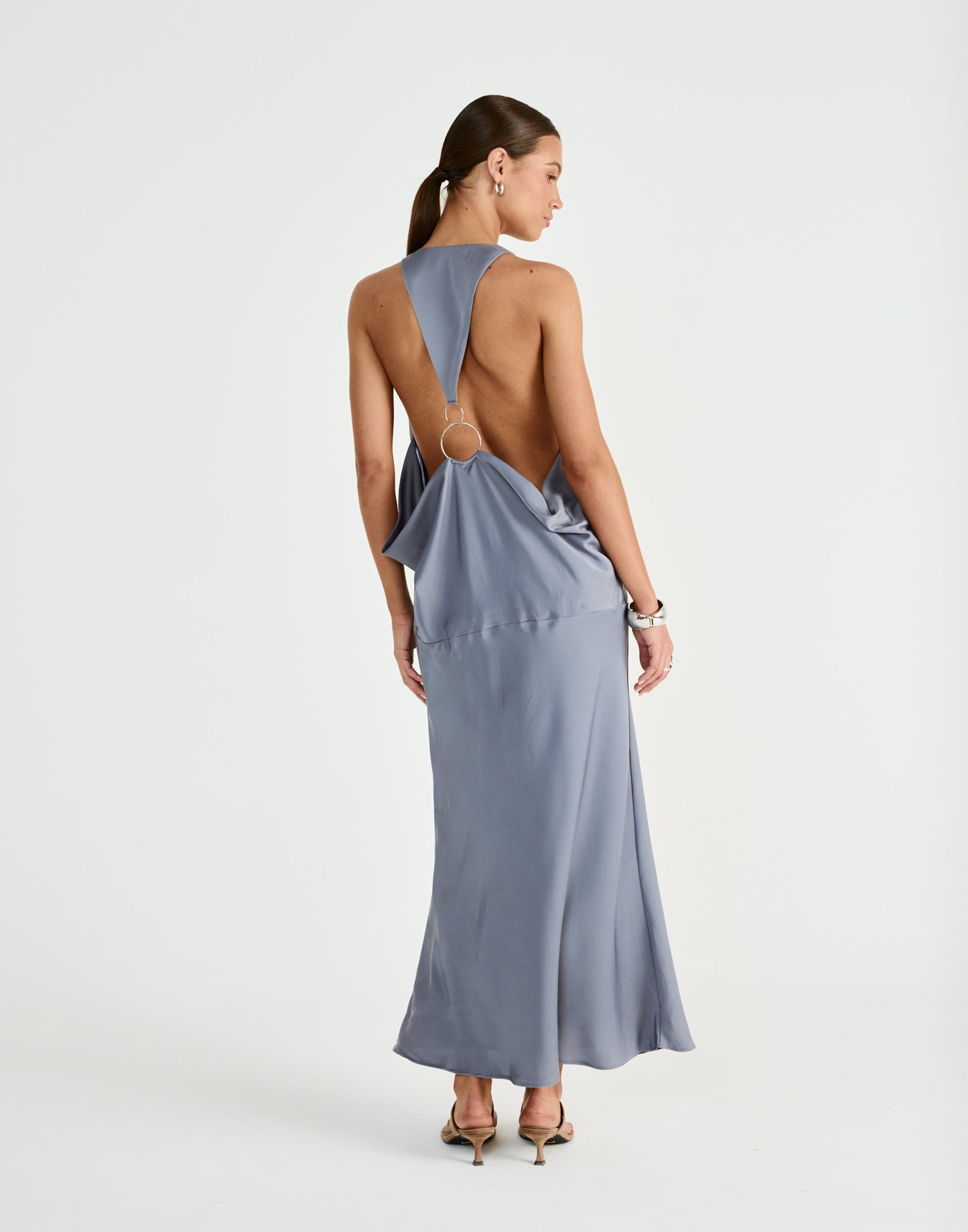 Dakari Maxi Dress (Steel)