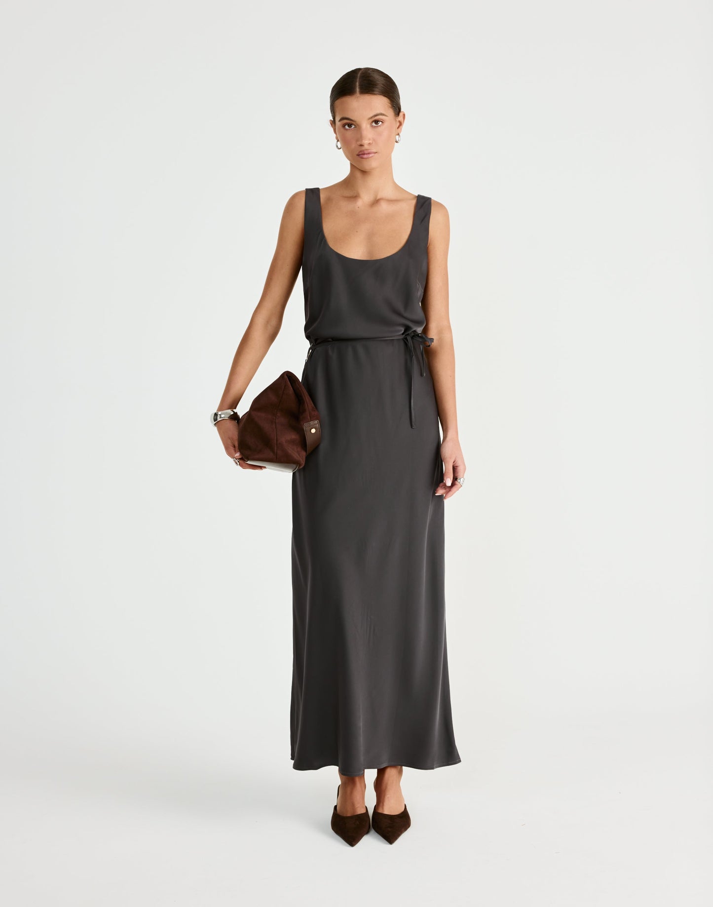 Greer Maxi Dress (Slate)