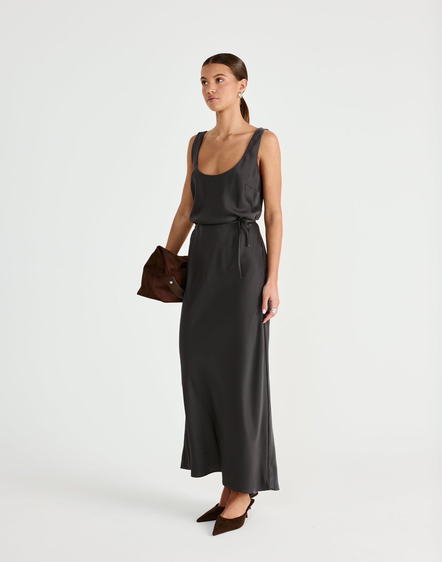 Greer Maxi Dress (Slate)
