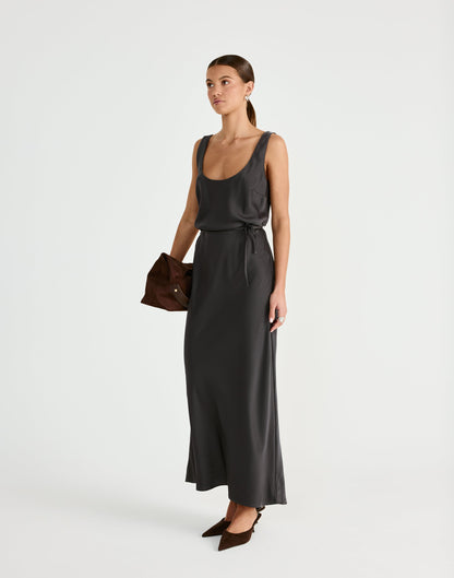 Greer Maxi Dress (Slate)