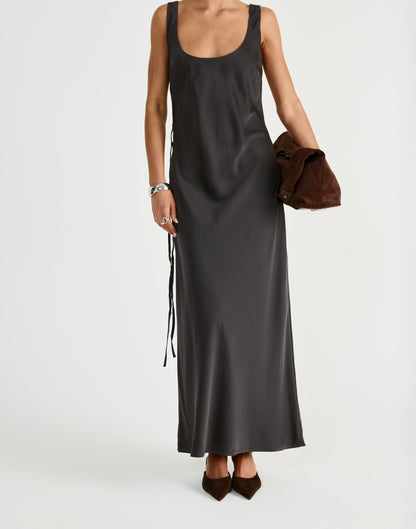 Greer Maxi Dress (Slate)