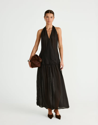 Memphis Maxi Dress (Black)