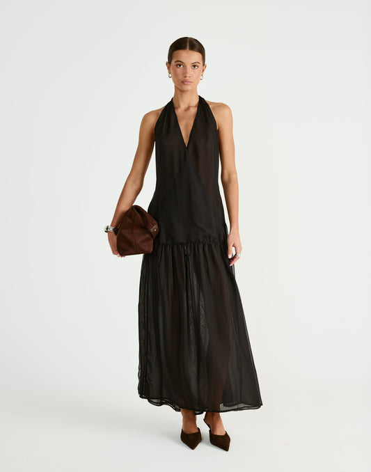 Memphis Maxi Dress (Black)
