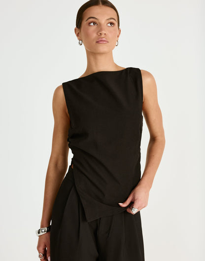 Blaine Top (Black)