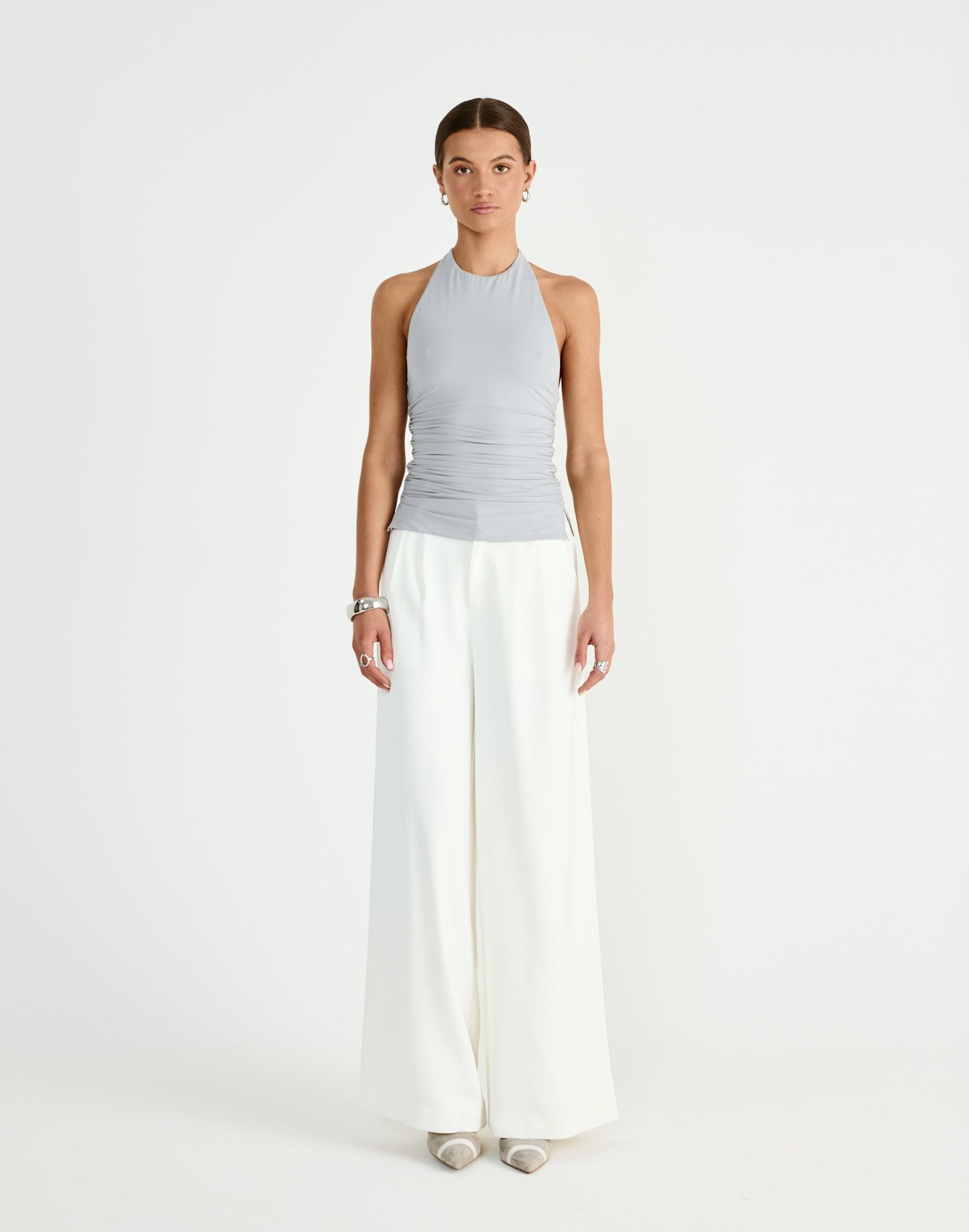 Callista Top (Smokey Blue)