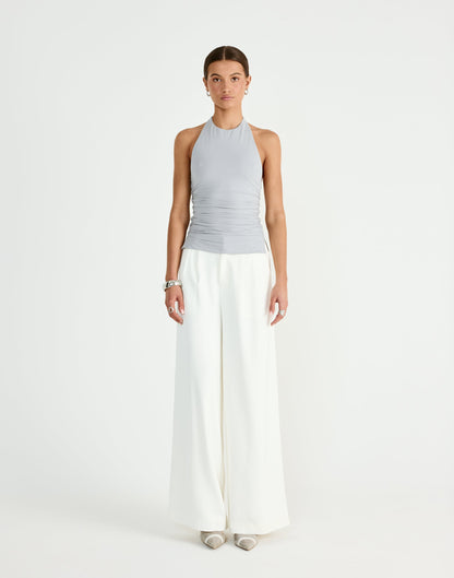 Callista Top (Smokey Blue)