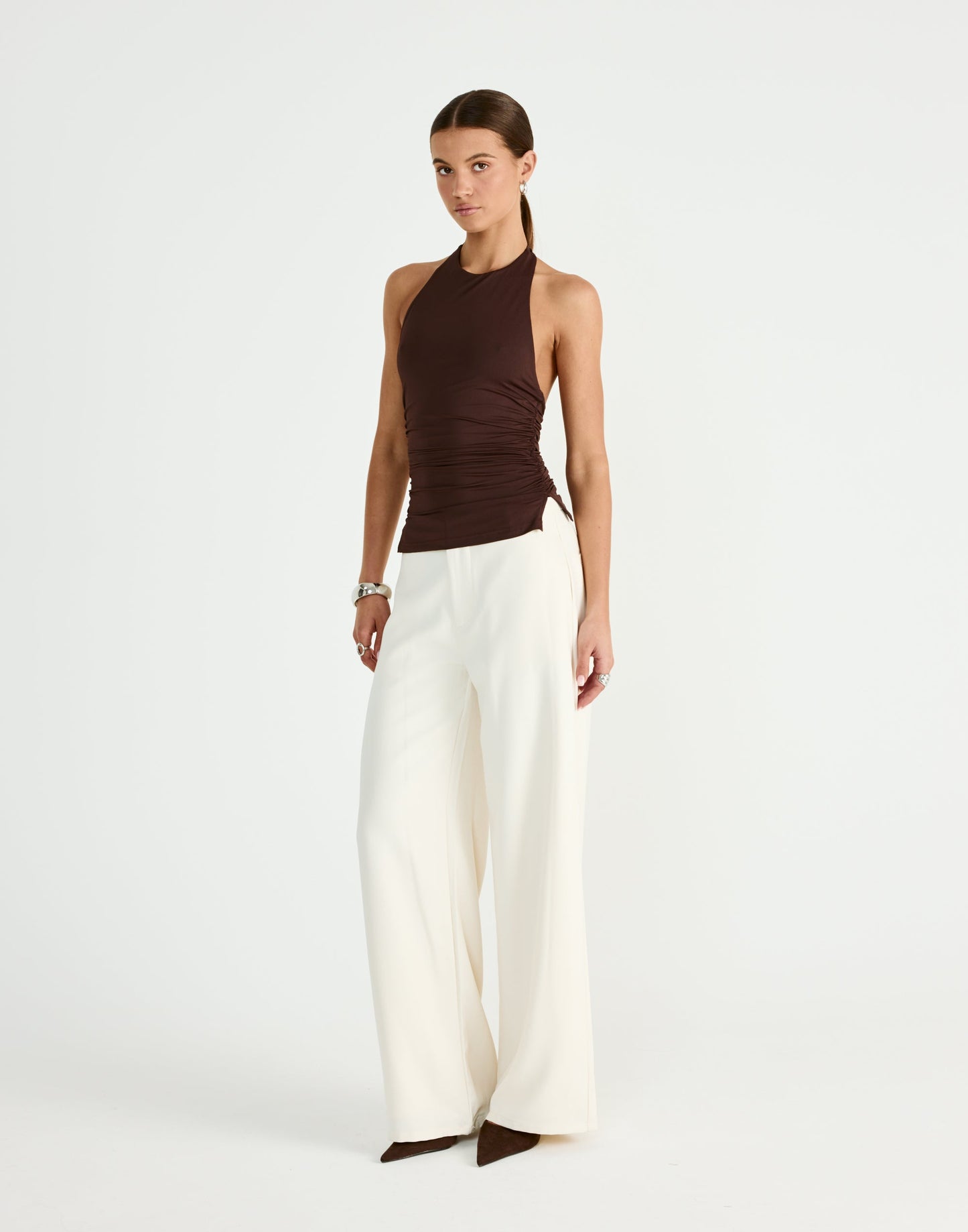 Callista Top (Chocolate)