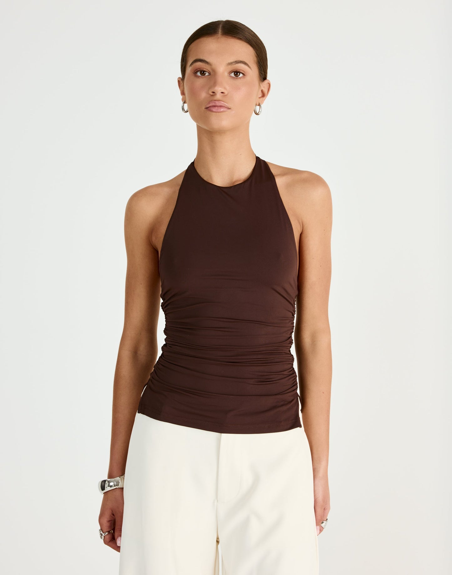 Callista Top (Chocolate)