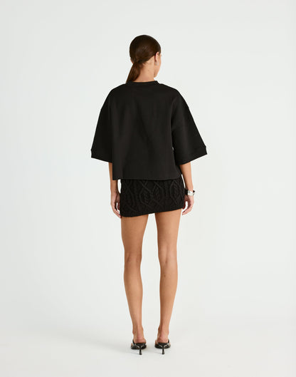 Chloe Mini Skirt (Black)