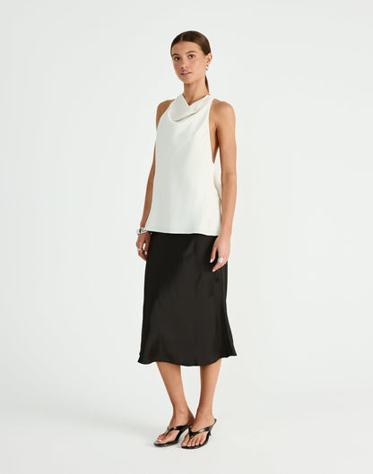 Dakari Midi Skirt (Black)