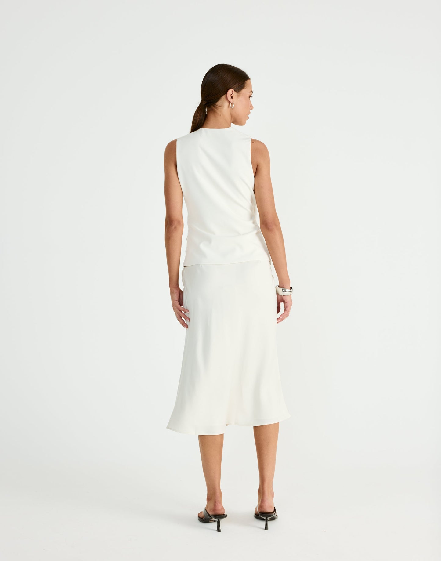 Dakari Midi Skirt (Oat)