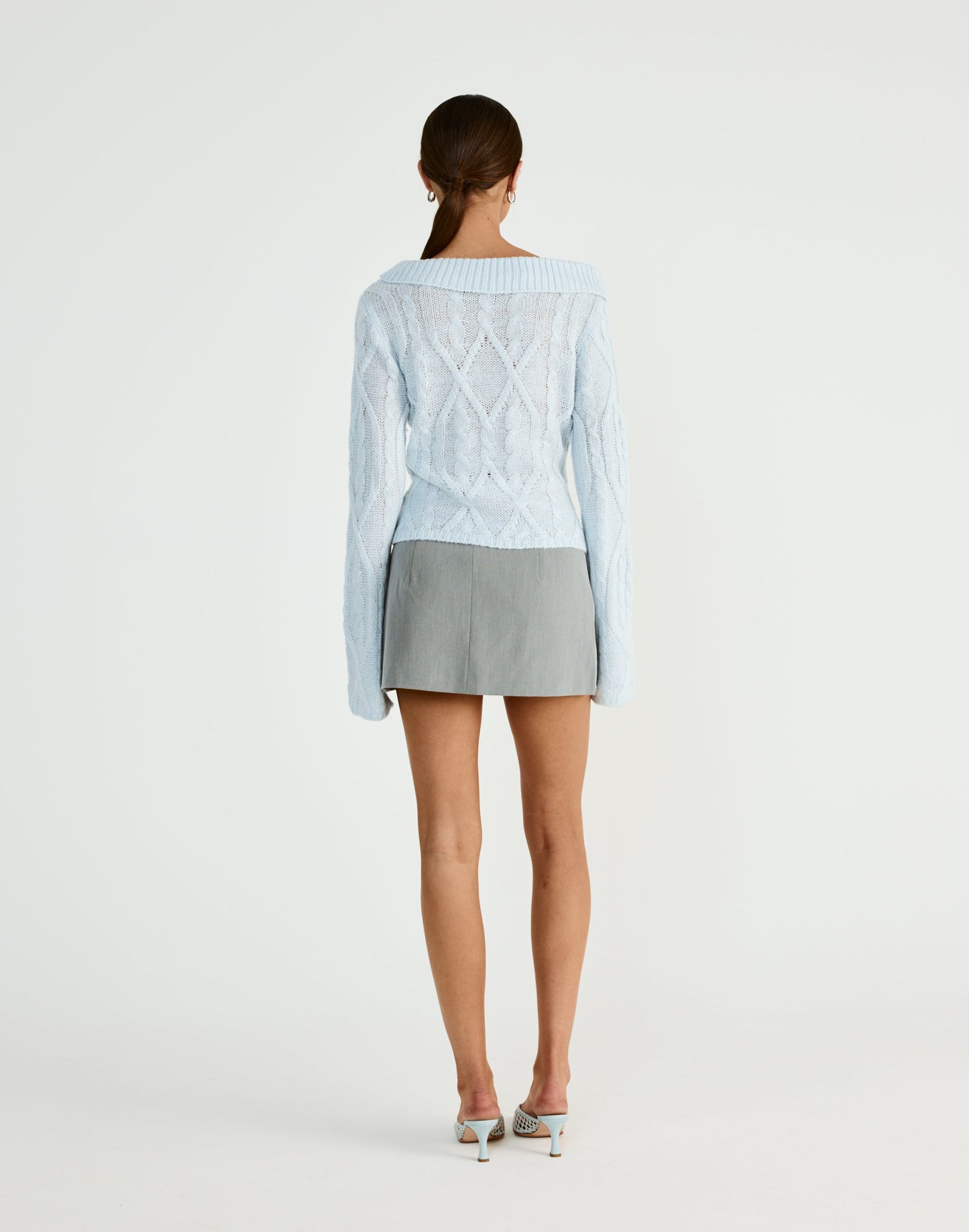 Loch Long Sleeve Top (Baby Blue)