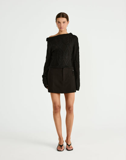 Scout Mini Skirt (Black)