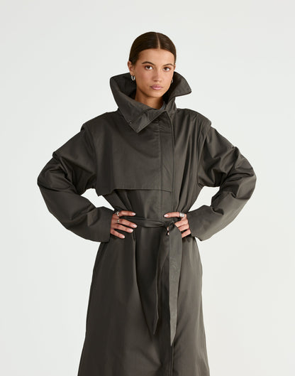 Ridley Coat (Charcoal)