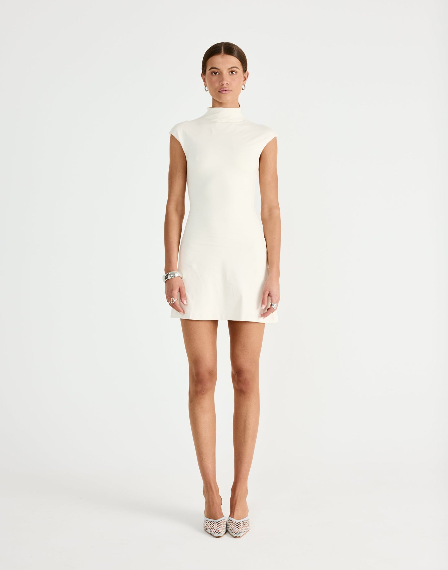 Daney Mini Dress (Oat)