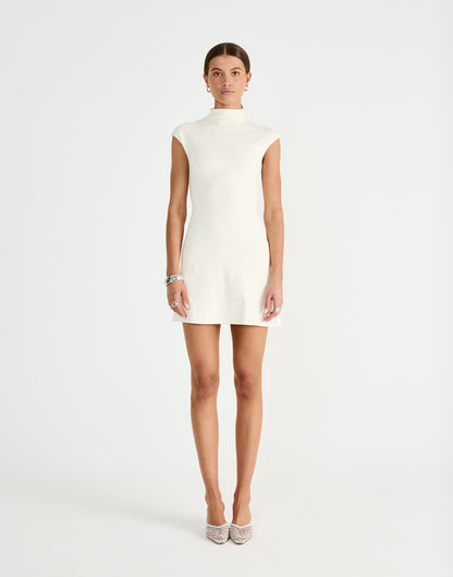 Daney Mini Dress (Oat)