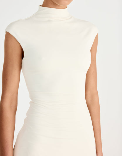 Daney Mini Dress (Oat)