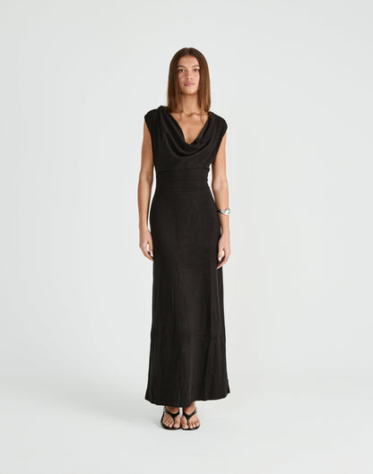 Arena Maxi Dress (Black)